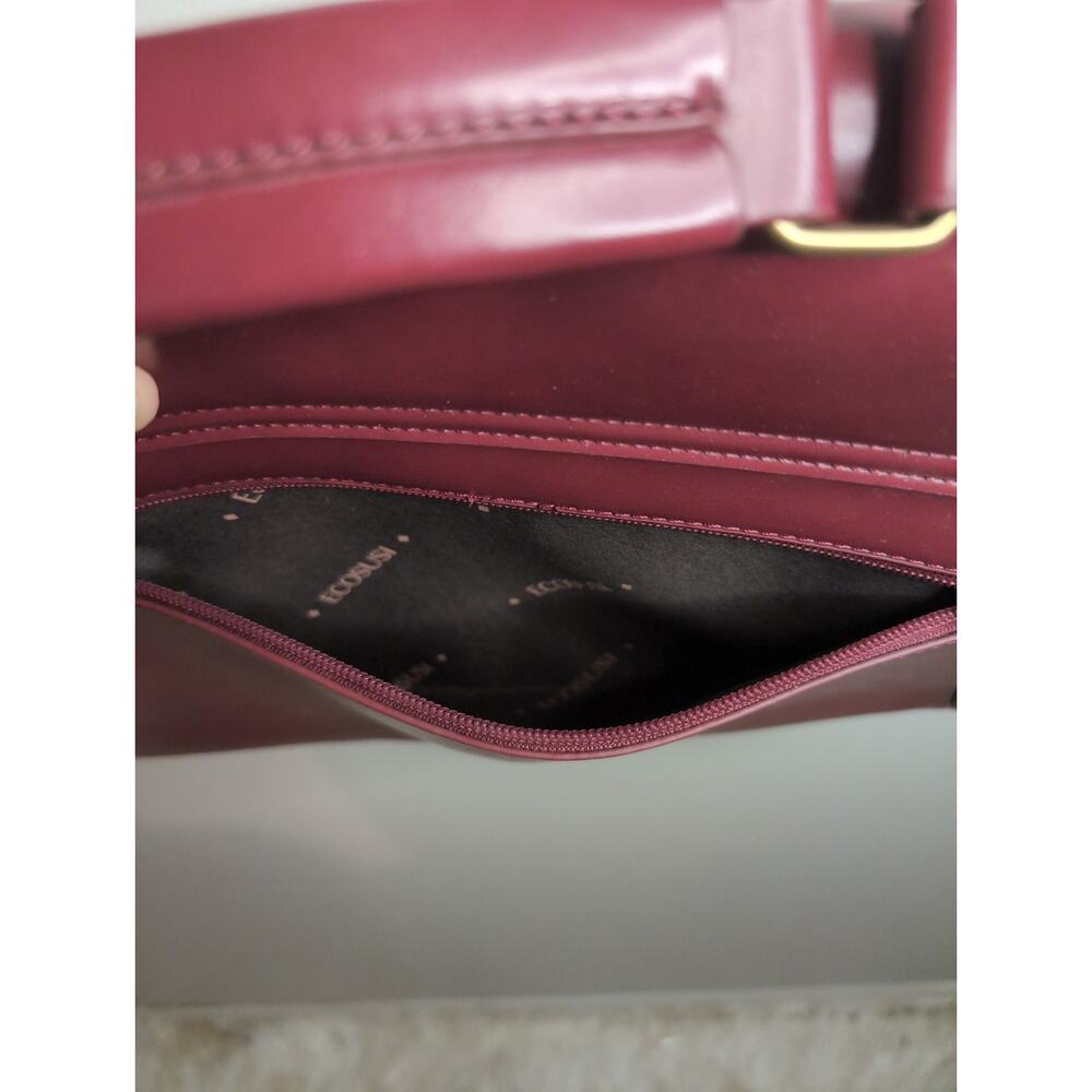 Ecosusi Burgundy wine red floral eyelet and bow laptop case - Picture 8 of 13
